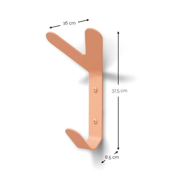 Cârlig somon de montat pe perete din oțel Frondo – Spinder Design-image-4