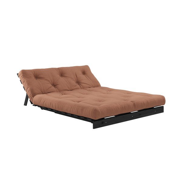 Canapea variabilă Karup Design Roots Black/Clay Brown-image-4