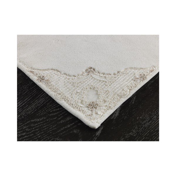 Covoraş de baie din bumbac Confetti Bathmats Perla, bej deschis-image-1