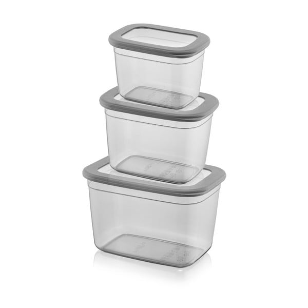 Recipiente 3 buc. pentru alimente – Hermia