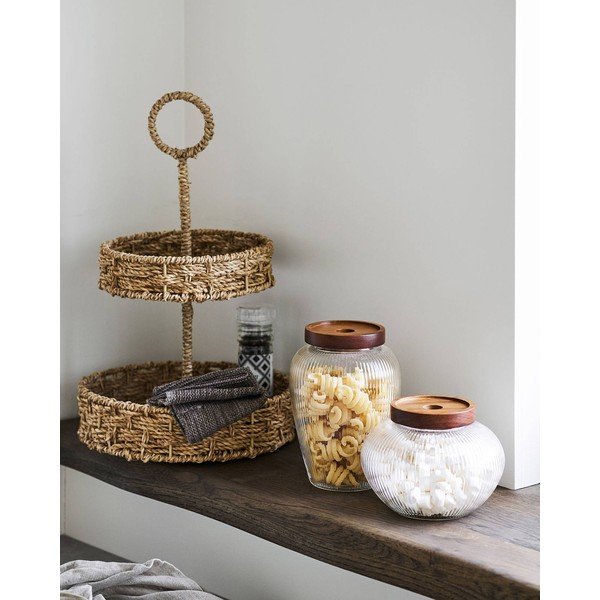 Recipiente 2 buc. din sticlă Maya – House Nordic-image-1