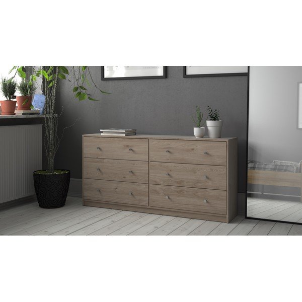 Comodă în culoare naturală 143x68x32 cm May – Tvilum-image-1