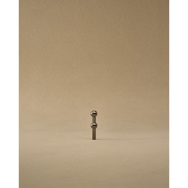 Vază negru-lucios din metal (înălțime 10 cm) Nagel – STOFF Nagel-image-1