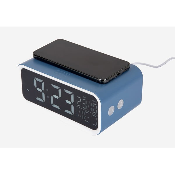 Ceas deșteptător digital cu încărcător wireless Chunky LED – Karlsson-image-3