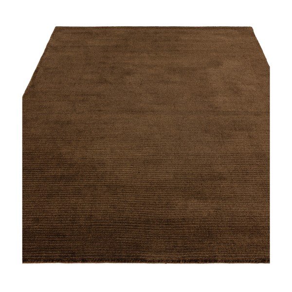 Covor maro închis țesut manual 160x230 cm – Asiatic Carpets-image-3