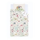 Lenjerie de pat pentru copii alb-bej din bumbac pentru pat de o persoană 135x200 cm Transport – Bianca