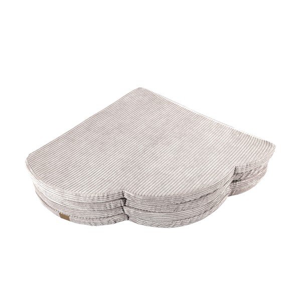 Saltea de joacă pentru copii fildeș 160x160 cm – Meowbaby-image-3