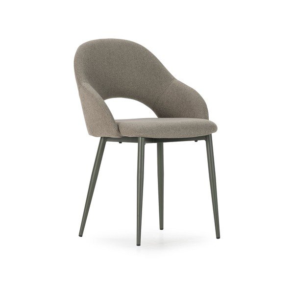 Scaune de dining verzi 2 buc. tapițate Lia – Marckeric