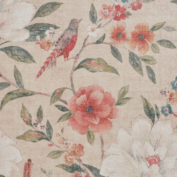 Covor bej lavabil 122x170 cm Pipa Floral – Catherine Lansfield-image-4