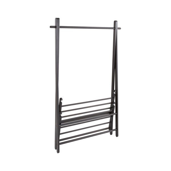 Suport pentru haine negru din lemn de pin 100x150x41 cm Cole – Jotex-image-3