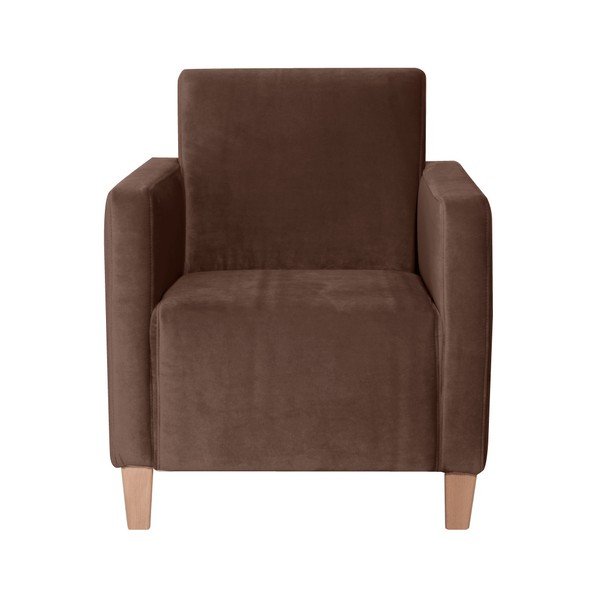 Fotoliu Max Winzer Milla Velvet, maro-image-1