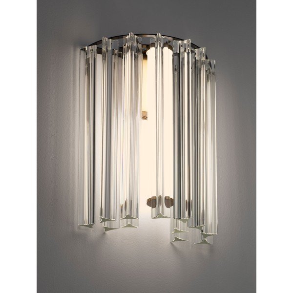 Aplică de perete alămie LED din sticlă Nol – Nova Luce-image-4