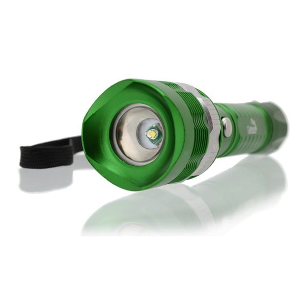 Lanternă LED Cattara ZOOM, verde-image-3