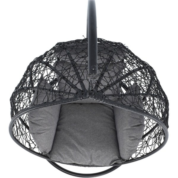 Fotoliu din ratan gri închis Bonami Selection Noela-image-4