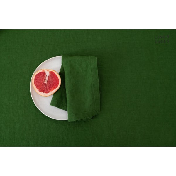 Suport pentru farfurii din in 35x45 cm True Green – Linen Tales-image-2