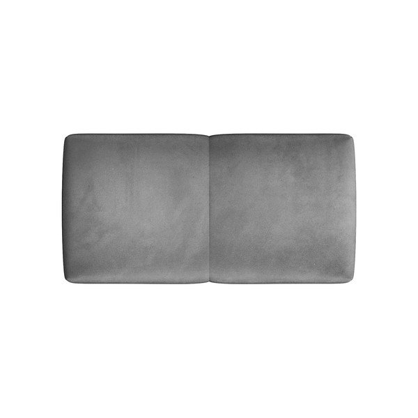 Spătar pentru canapea modulară gri cu tapițerie din catifea Rome Velvet - Cosmopolitan Design-image-2