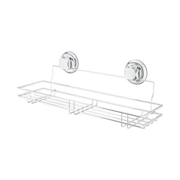 Raft pentru baie argintiu autoadeziv din metal Bestlock Bath – Compactor-image-4