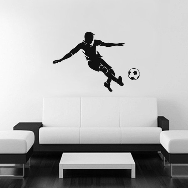 Autocolant Ambiance Football Player-image-1