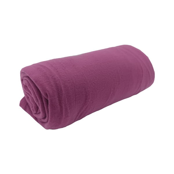 Pătură mov din polar/fleece 150x200 cm Plain – JAHU collections