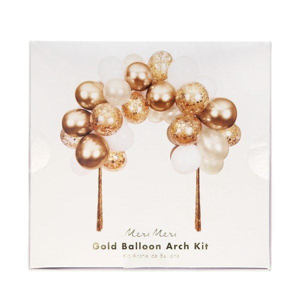 Accesorii pentru petreceri 40 buc. Gold Balloon Arch – Meri Meri-image-1