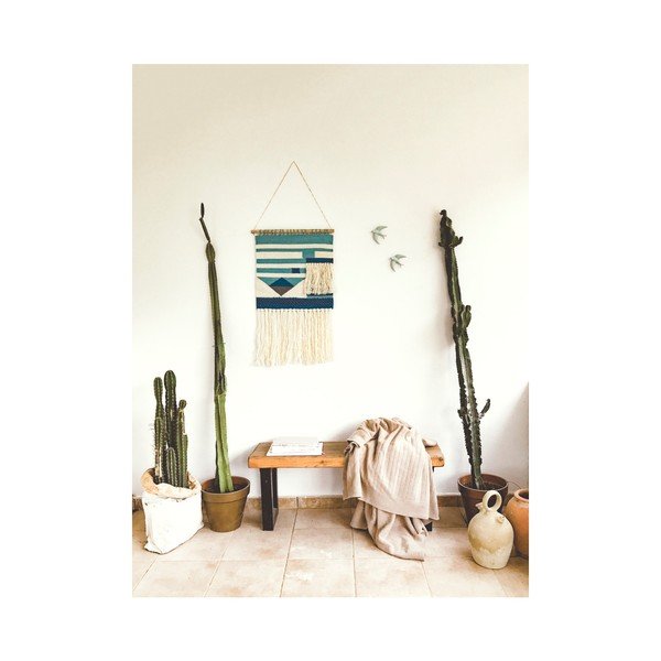 Tapiserie din bumbac Surdic Kinfolk, 48 x 48 cm-image-1