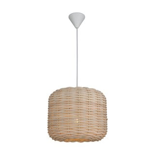 Lustră cu abajur din bambus Homemania Decor Bamboo, ø 30 cm