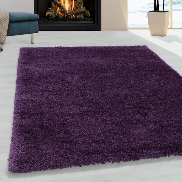 Covor violet 200x290 cm Fluffy – Ayyildiz Carpets-image-1