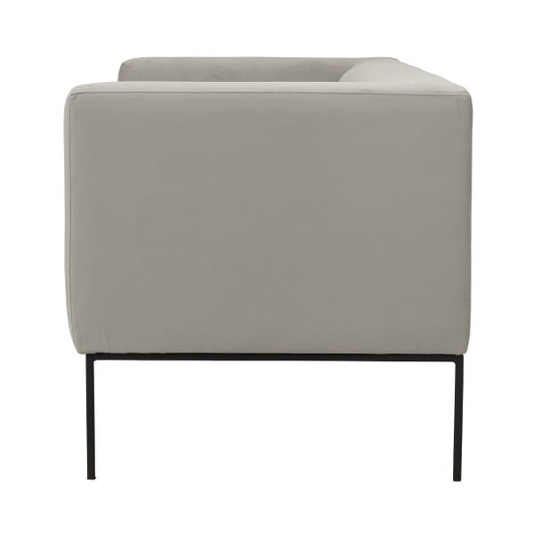 Canapea din catifea cu 2 locuri Windsor & Co Sofas Neptune, bej-image-3