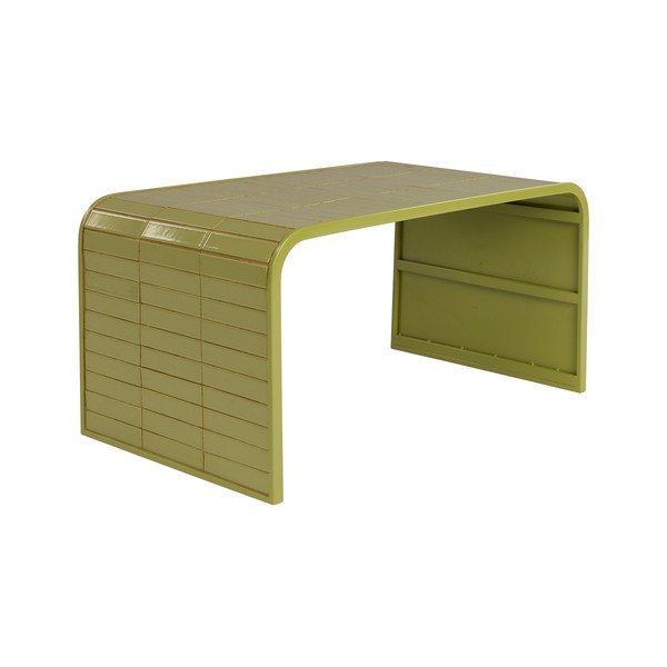 Măsuță de cafea verde din ceramică 47x80 cm Tiles – Zuiver