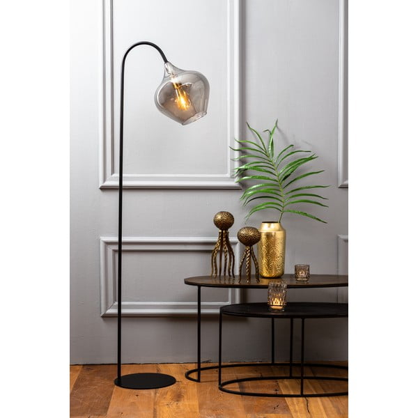 Lampadar negru (înălțime 160 cm) Rakel – Light & Living-image-1