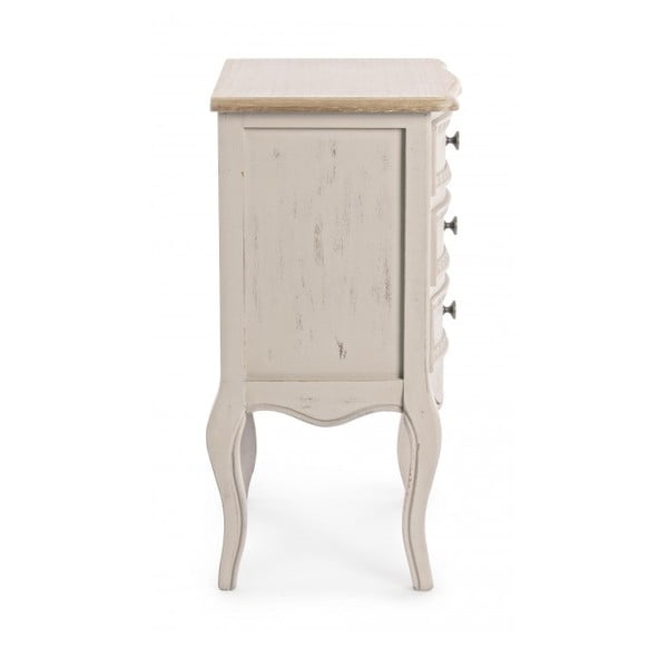 Noptieră crem Clarisse – Bizzotto-image-3