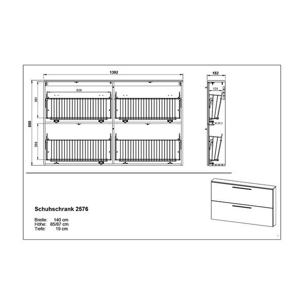 Pantofar gri-bej suspendat cu deschidere înclinată Utah - Germania-image-4