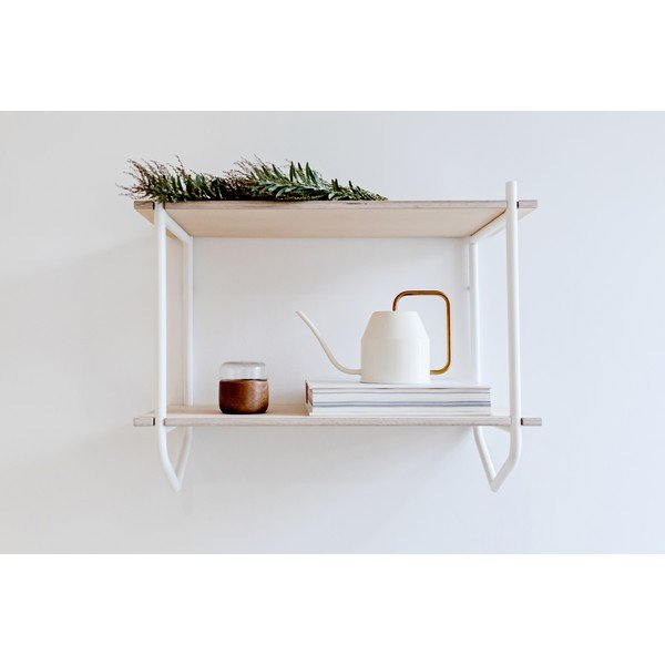 Raft de perete EMKO Dessus, alb-image-4