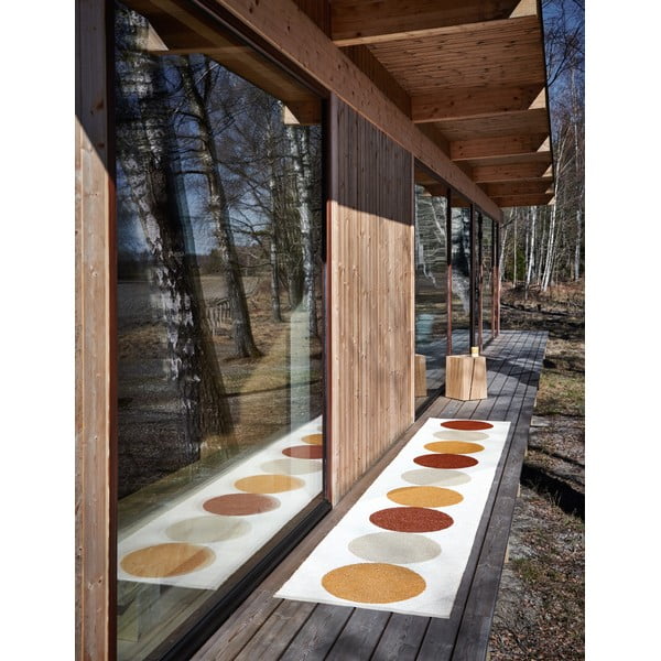 Covor pentru exterior și interior galben ocru/crem 70x140 cm Otto Harvest – Pappelina-image-4