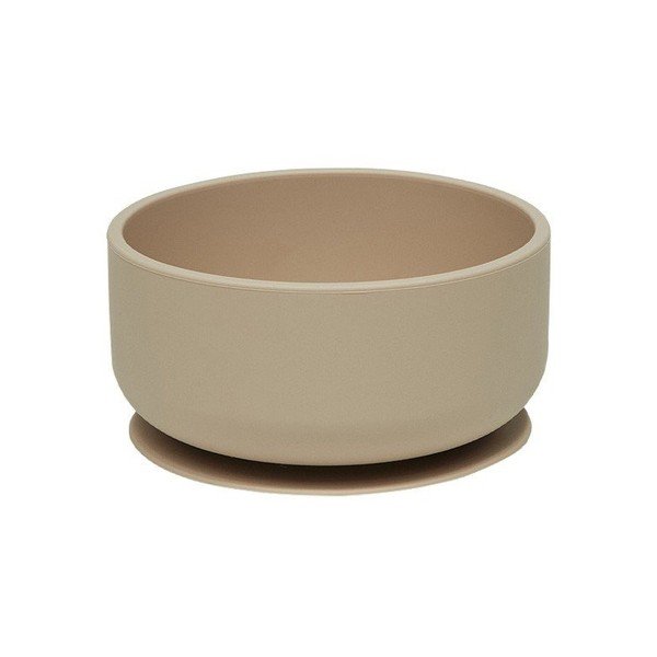 Bol pentru copii bej din silicon ø 6 cm Enkei – OYOY Mini