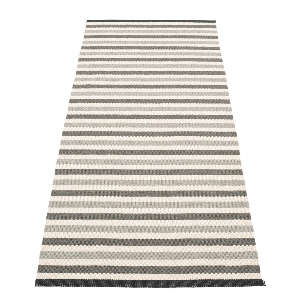 Covor tip traversă pentru interior și exterior gri/bej 85x200 cm Teo Warm Grey – Pappelina