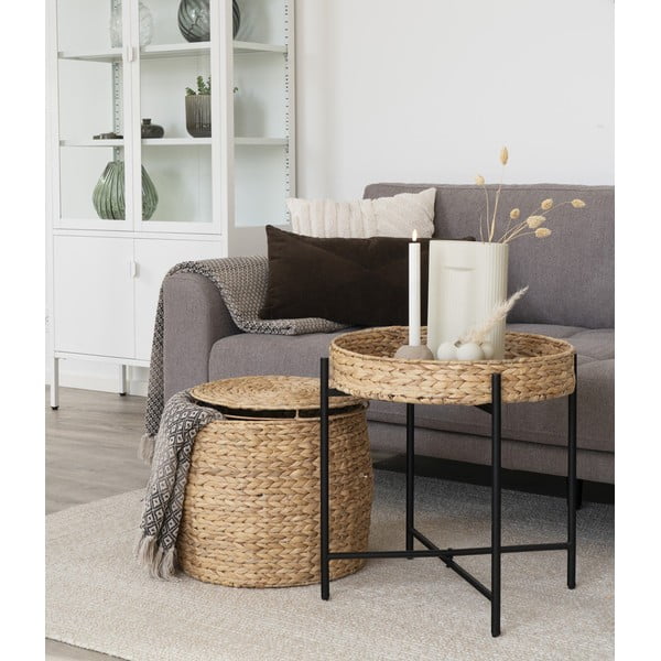 Măsuță auxiliară rotundă ø 43 cm Delia – House Nordic-image-1