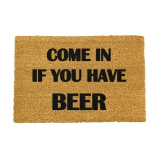 Covoraș intrare din fibre de cocos Artsy Doormats Come Again and Bring Beer, 40 x 60 cm