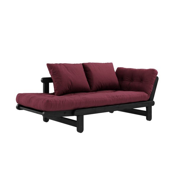 Canapea variabilă Karup Design Beat Black/Bordeaux-image-4