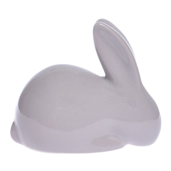 Decorațiune din ceramică Ewax Cute Rabbit, bej
