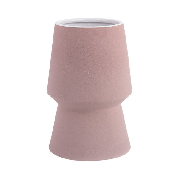 Vază din ceramică PT LIVING Cast, înălțime  17 cm, roz