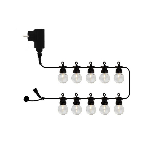 Ghirlandă luminoasă număr becuri 10 buc. lungime 300 cm Lucas Clear – Sirius