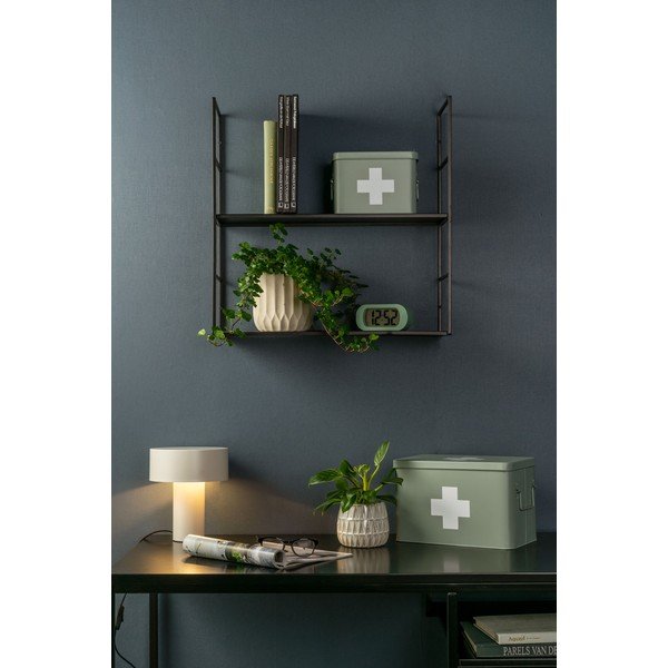 Trusă de prim ajutor din metal PT LIVING Medicină, lățime 31,5 cm, verde mentă-image-1