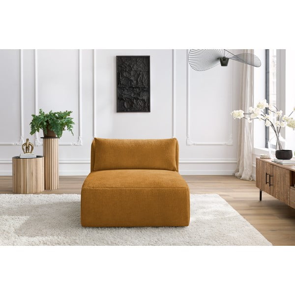 Modul pentru canapea galben muștar Jeanne – Bobochic Paris-image-1