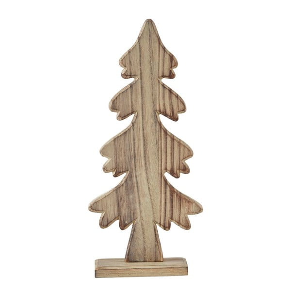 Statuetă decorativă KJ Collection Tree Natural Wood, 25 cm 