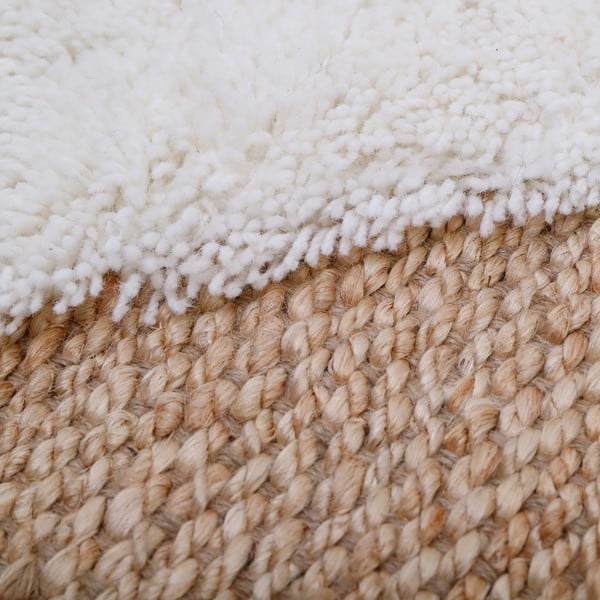 Covor lucrat manual Nattiot Elton, 110 x 170 cm-image-2