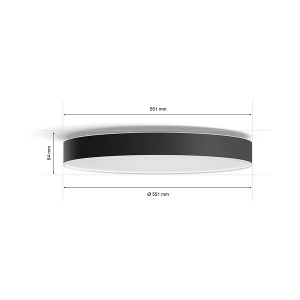Plafonieră smart LED 48 W Enrave – Philips Hue-image-4