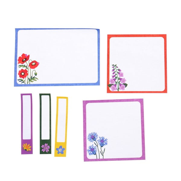 Bloc etichete adezive Wild Flowers - Rex London-image-2