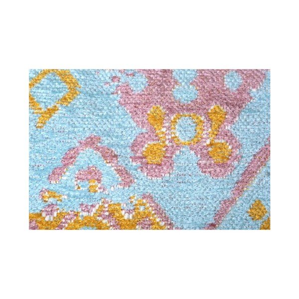 Covor reversibil Vitaus Normani, 77 x 200 cm, galben - albastru -image-4