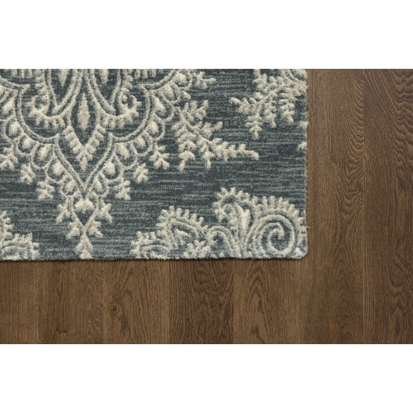 Covor gri din lână 200x300 cm Jolene graphite – Agnella-image-3